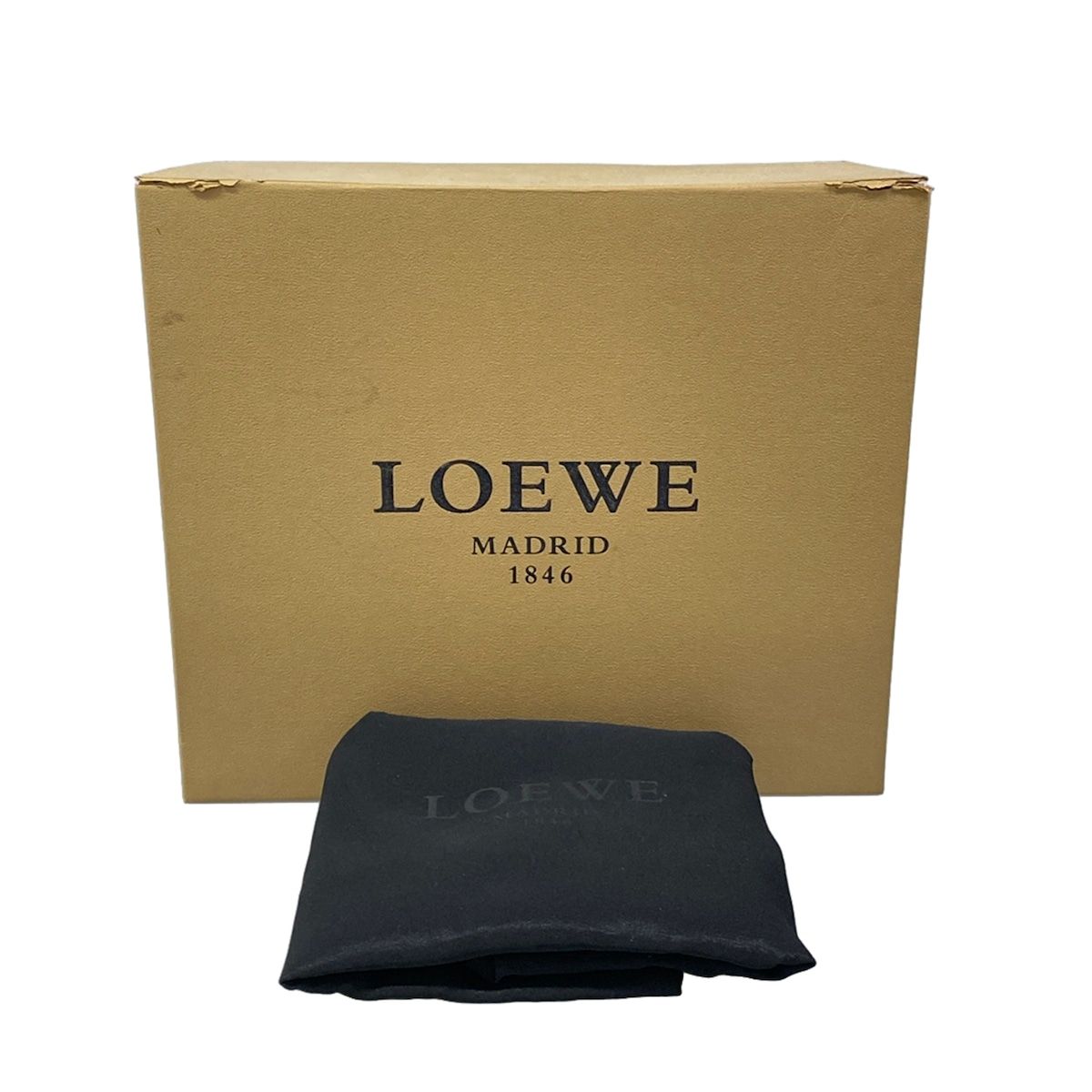 Loewe Handbag Amazona 36 Dark Navy Leather — view 8
