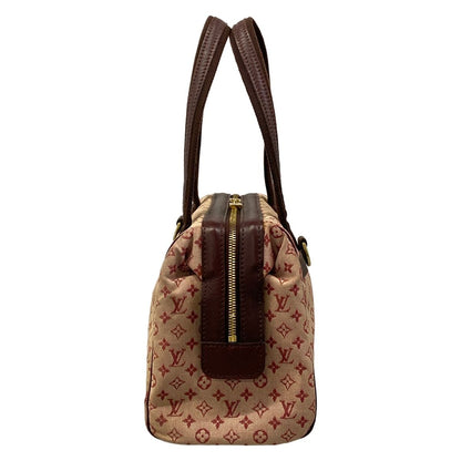 Louis Vuitton Handbag Monogram Mini Josephine PM Cerise Cotton Leather — view 2