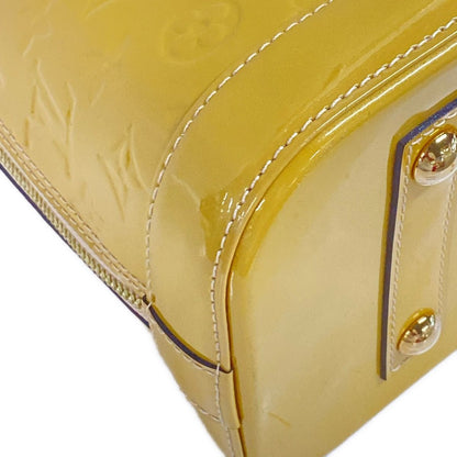Louis Vuitton Handbag Monogram Vernis Alma PM Dune Leather — view 6