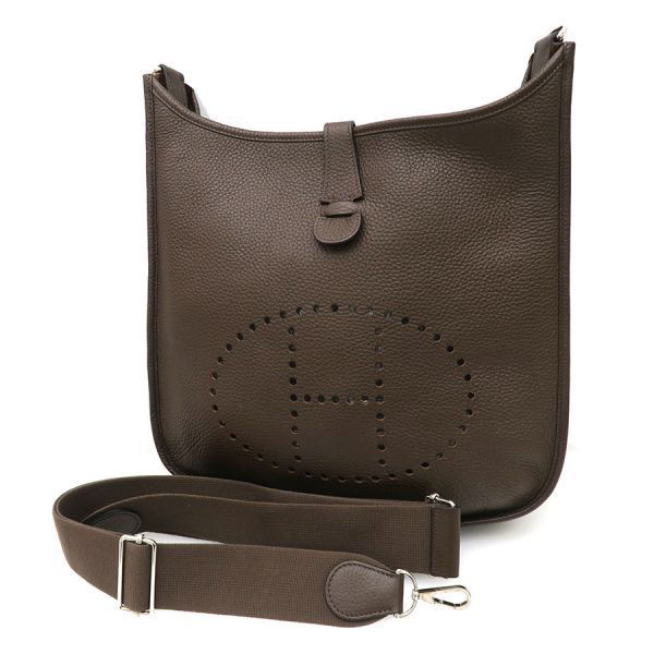 Hermes Evelyne Wallet Brown