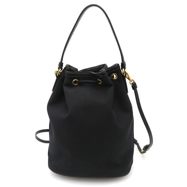 Prada Logo Jacquard 2-Way Bucket Shoulder — view 2