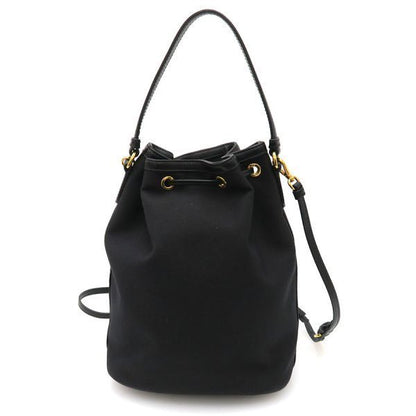 Prada Logo Jacquard 2-Way Bucket Shoulder — view 2