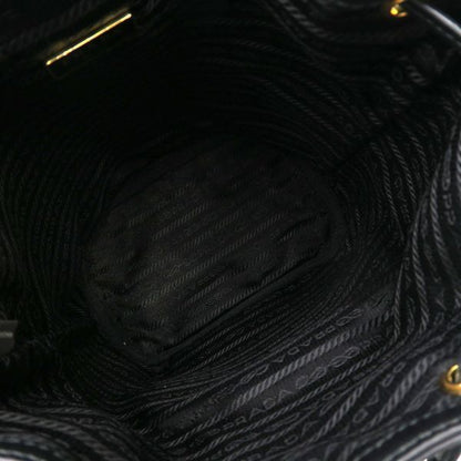 Prada Logo Jacquard 2-Way Bucket Shoulder — view 3