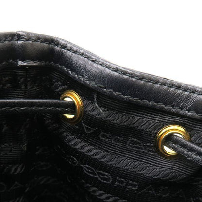 Prada Logo Jacquard 2-Way Bucket Shoulder — view 6
