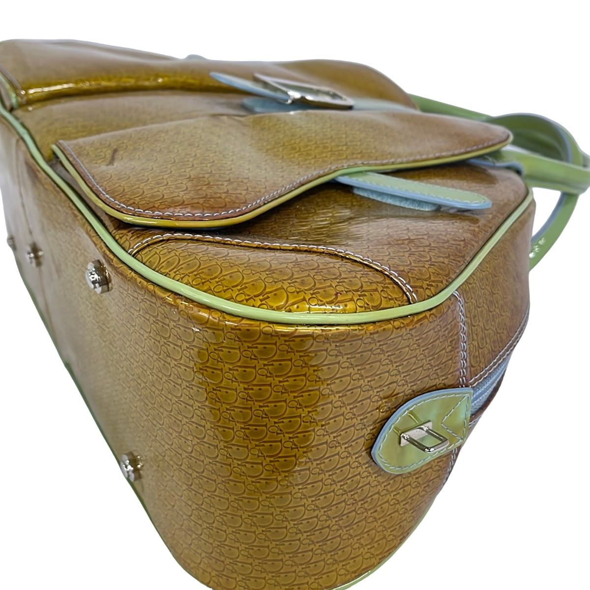 Dior Double Saddle Bag Light Brown Leather — view 6