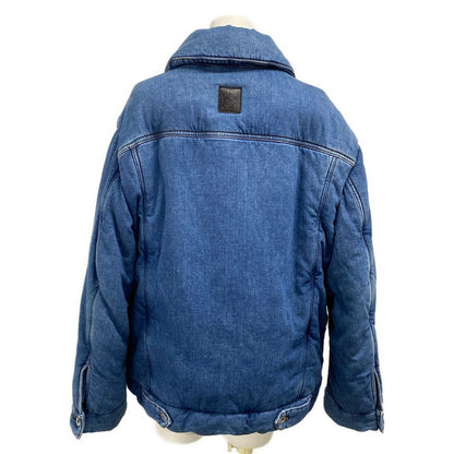 Loewe Jacket 42 L Blue Long Sleeve Denim Winter Cotton — view 2
