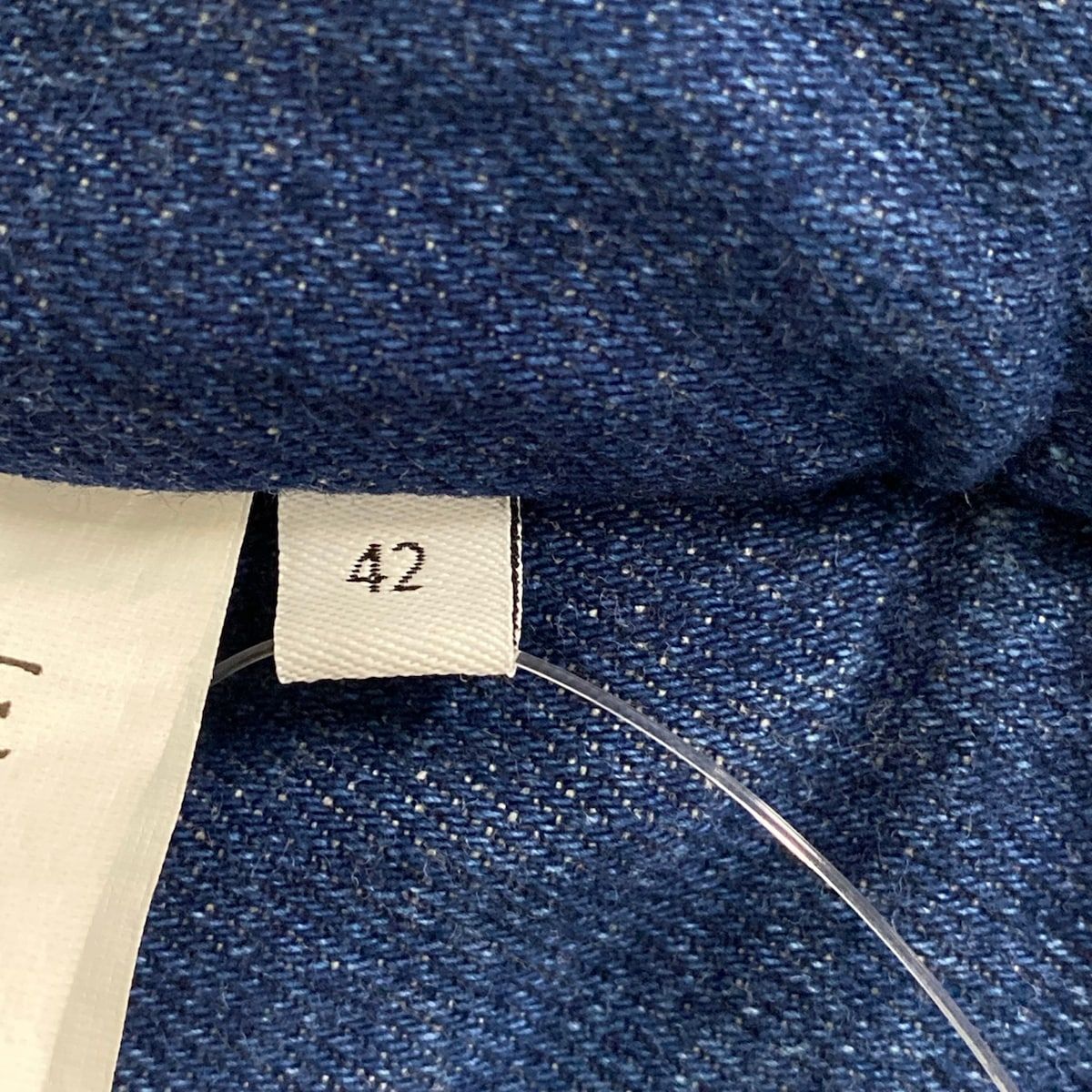 Loewe Jacket 42 L Blue Long Sleeve Denim Winter Cotton — view 6