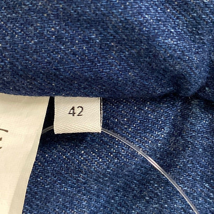 Loewe Jacket 42 L Blue Long Sleeve Denim Winter Cotton — view 6