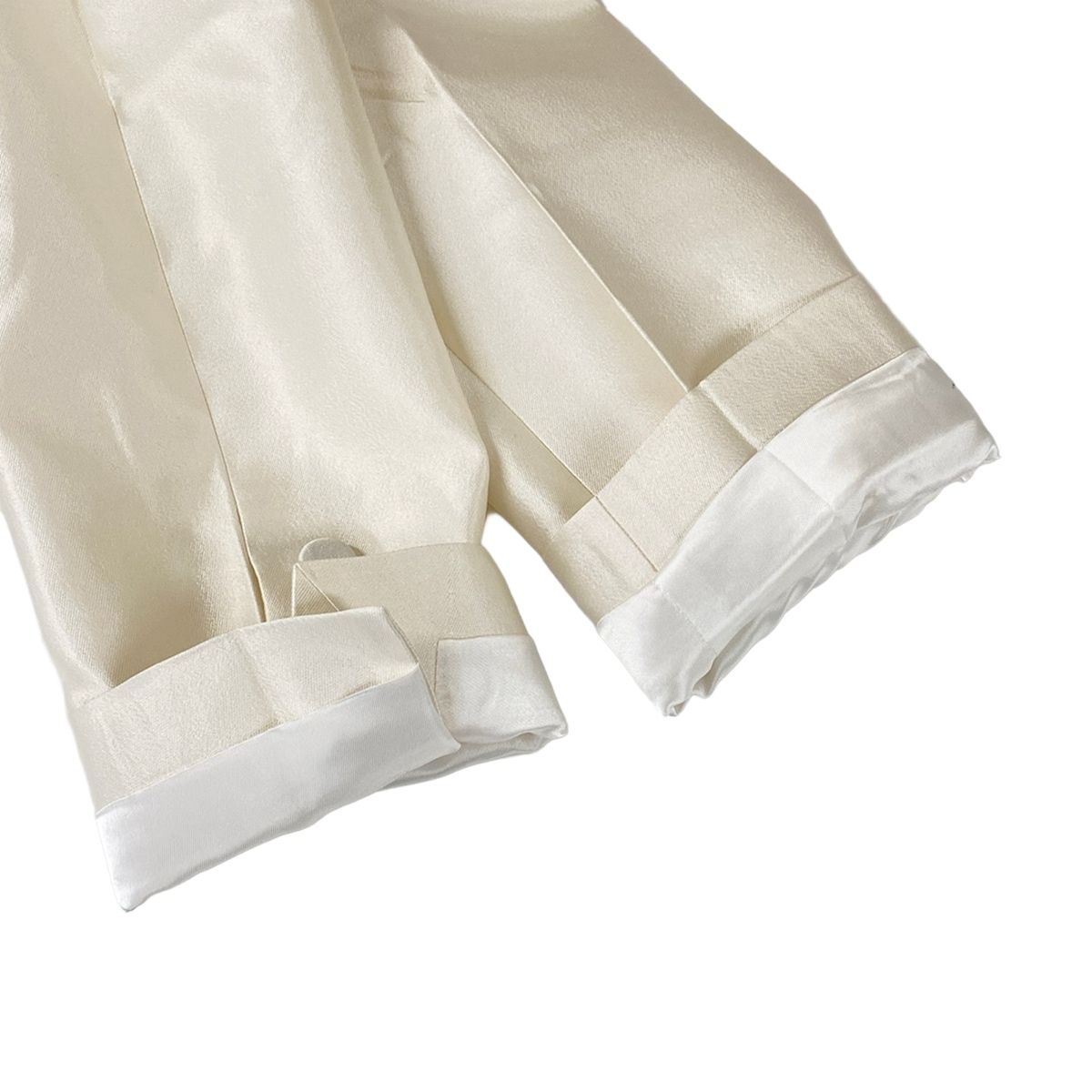 Prada Jacket 36 S White Long Sleeve Spring Wool Silk — view 7