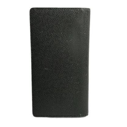 Louis Vuitton Wallet Taiga Portefeuille Brazza Ardoise Initial Leather — view 2