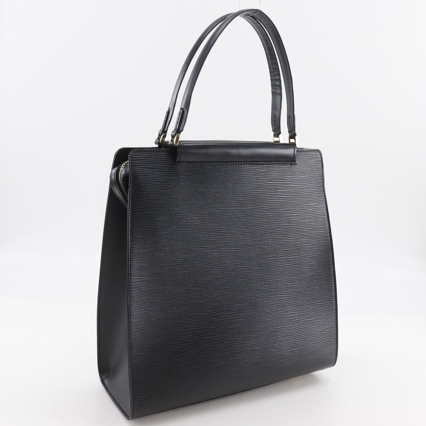Louis Vuitton Figari MM Epi Leather Noir Black Tote — view 3