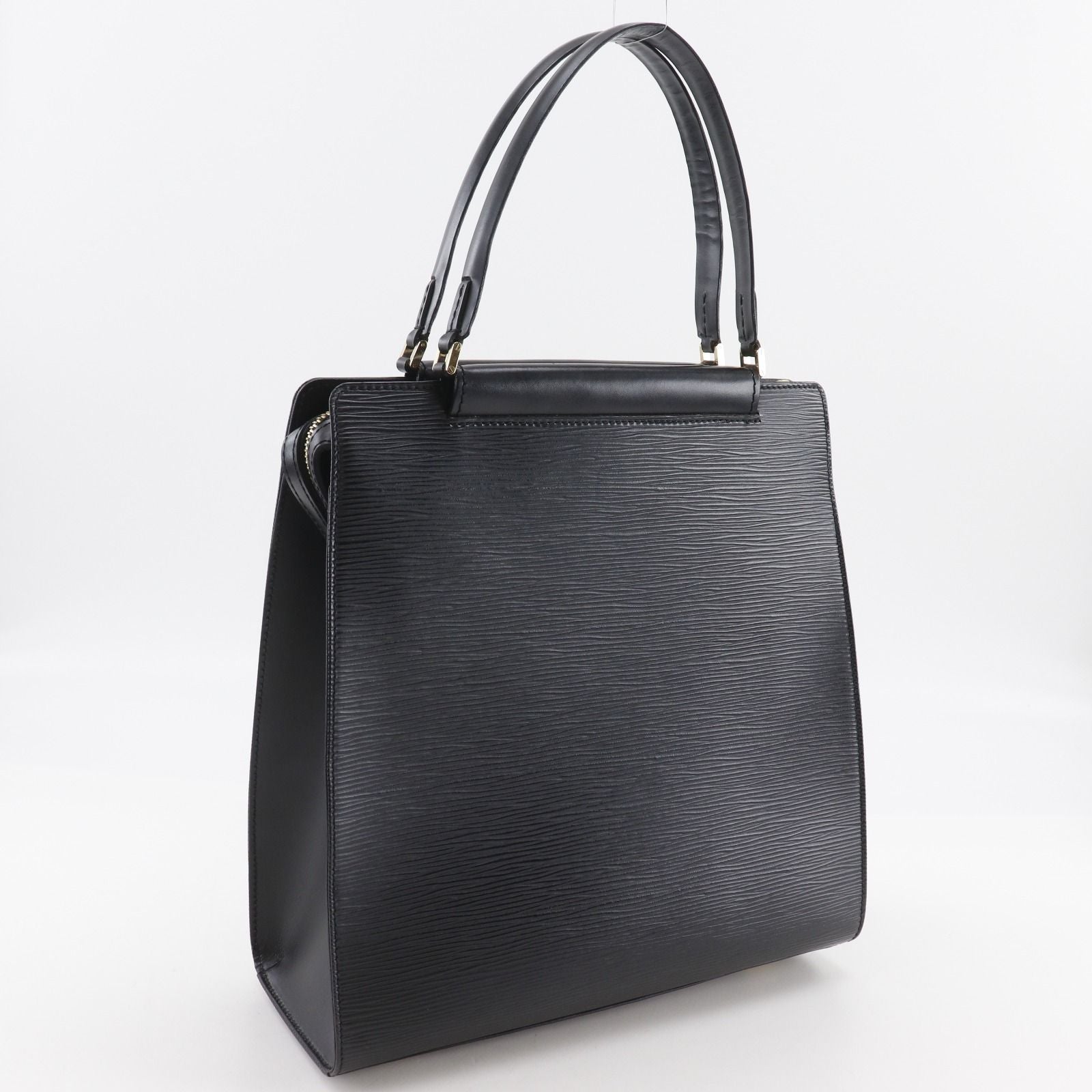 Louis Vuitton Figari MM Epi Leather Noir Black Tote — view 3