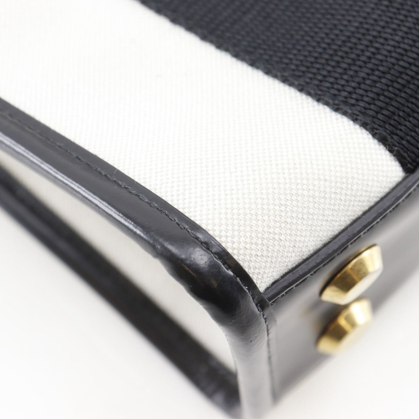 Balenciaga XS Tote Canvas Black Gray Handbag — view 4