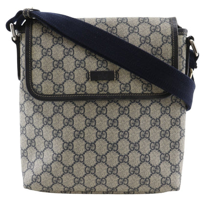 Gucci GG Supreme Canvas Navy Shoulder