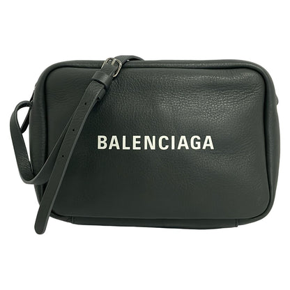 Balenciaga Shoulder Bag Everyday S Gray Leather