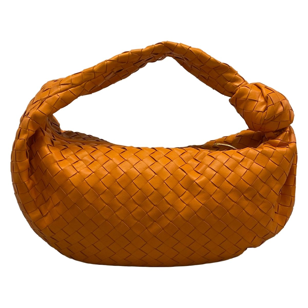 Bottega Veneta Shoulder Bag Small Jodie Orange Leather — view 3
