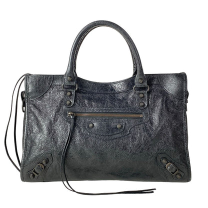 Balenciaga Handbag le City Black Leather
