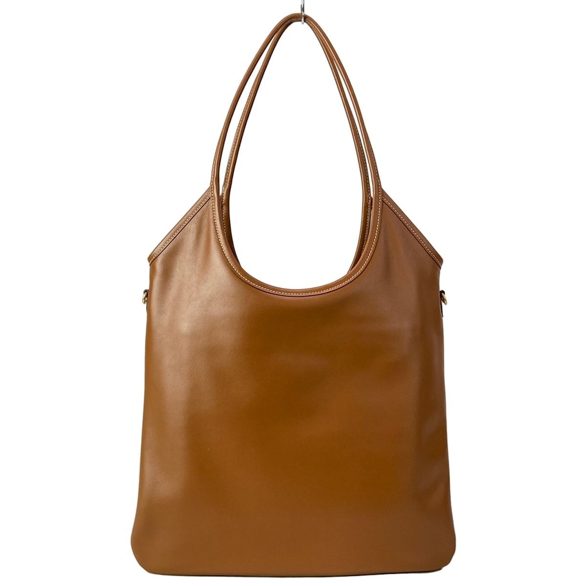 Miu Miu Tote Ivy Brown Leather — view 3