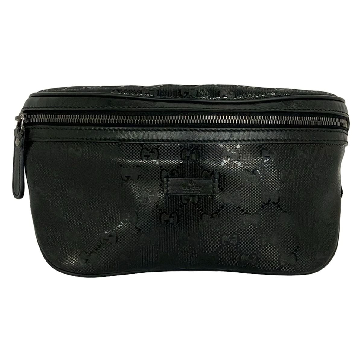 Gucci Waist Pouch Imprime Black