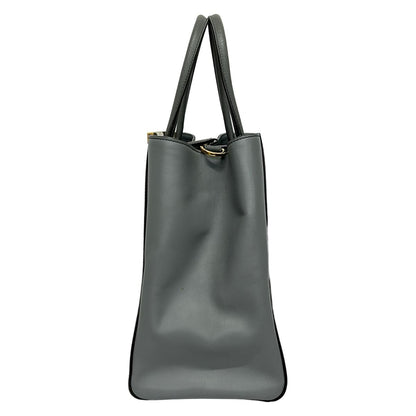 Fendi Tote Toujours Dark Gray Leather — view 4