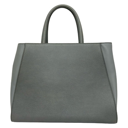 Fendi Tote Toujours Dark Gray Leather — view 3