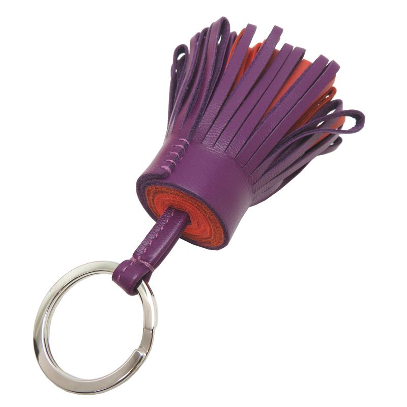 Hermes Key Holder Purple — view 4