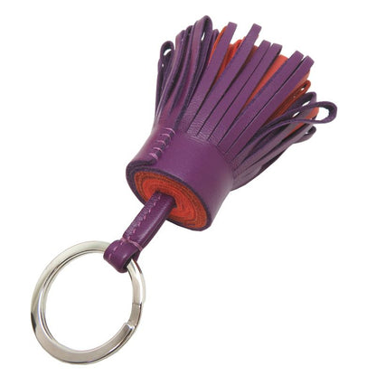 Hermes Key Holder Purple — view 4