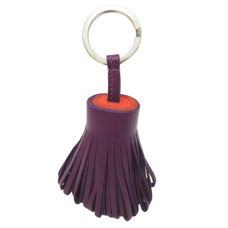 Hermes Key Holder Purple