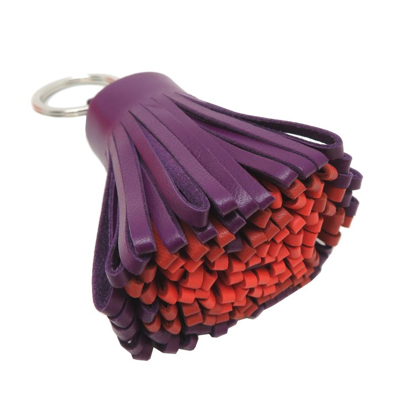 Hermes Key Holder Purple — view 3