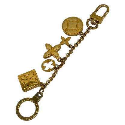 Louis Vuitton Key Holder Porte Cles Chenne Ice Flower Gold — view 2