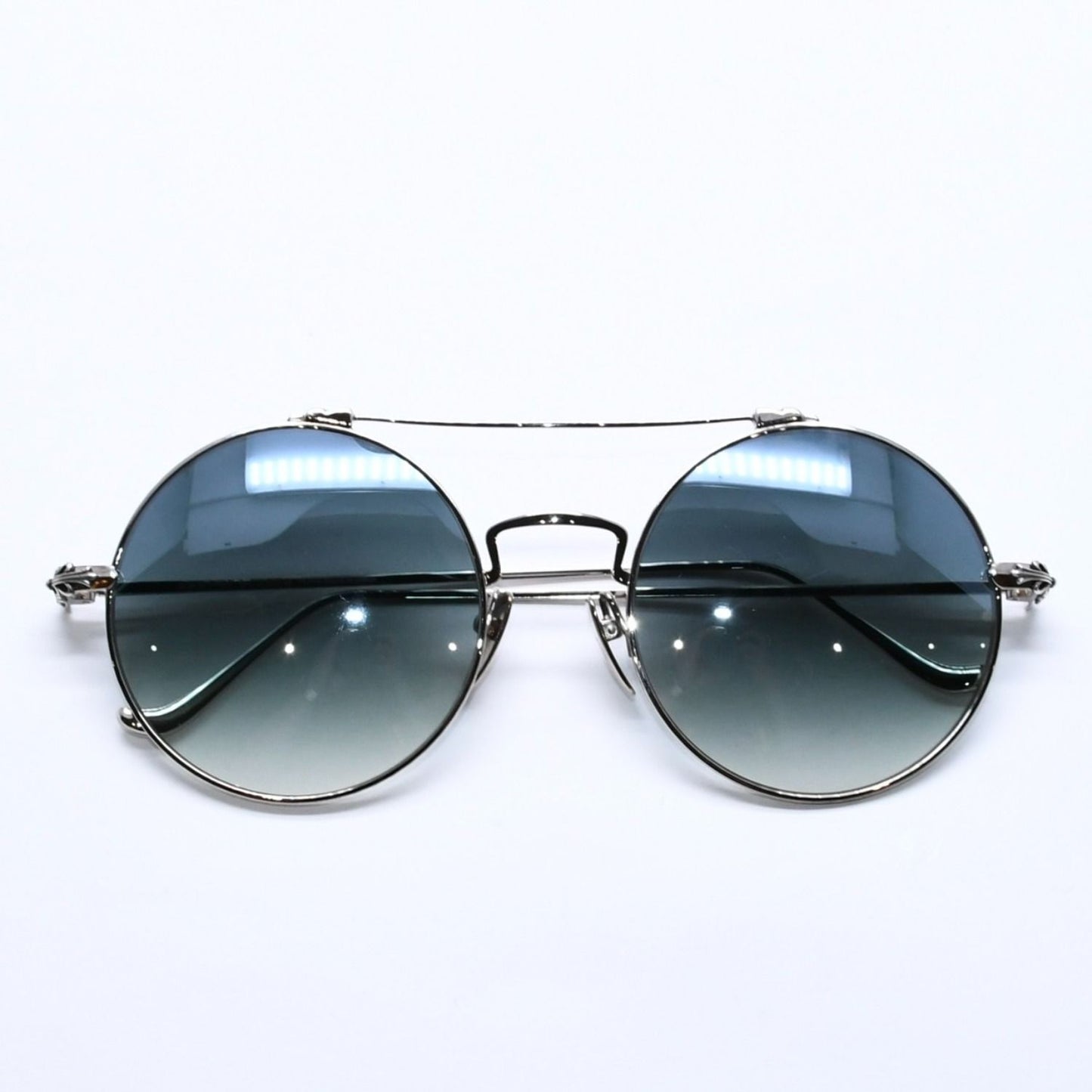 Chrome Hearts Prawn Queen Round Sunglasses 54 Gradation Eyewear