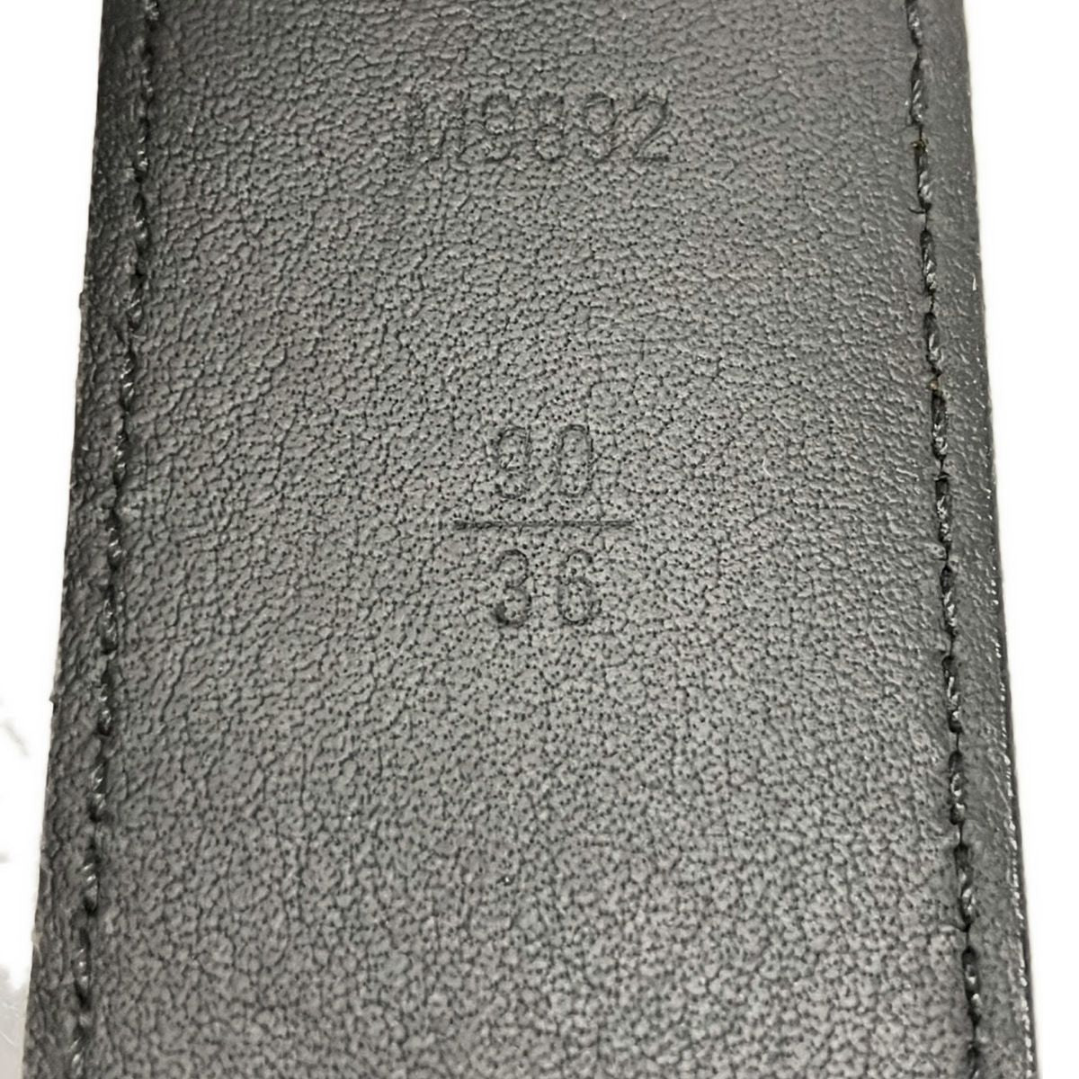 Louis Vuitton Belt Epi Ceinture Legend 35 Noir Leather — view 5