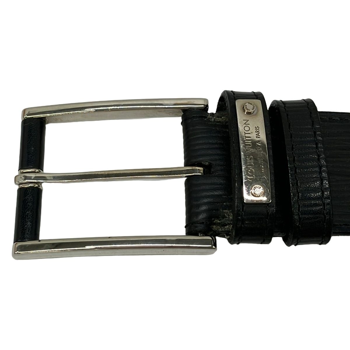 Louis Vuitton Belt Epi Ceinture Legend 35 Noir Leather — view 3