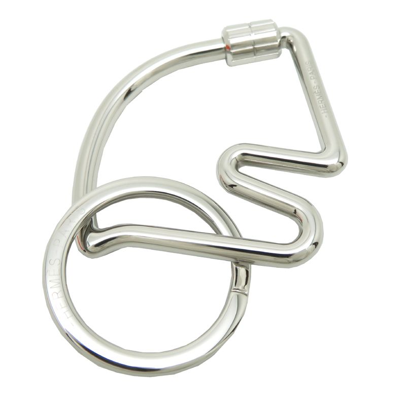 Hermes Key Holder Silver — view 2
