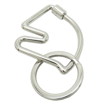 Hermes Key Holder Silver