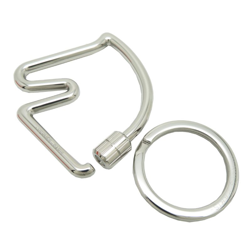 Hermes Key Holder Silver — view 3