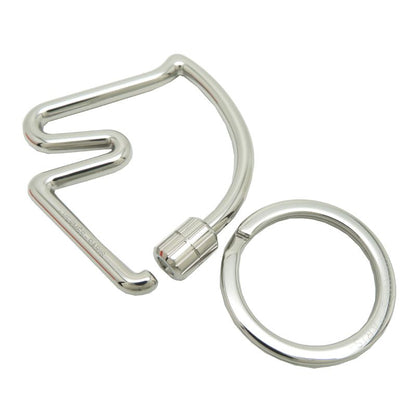 Hermes Key Holder Silver — view 3