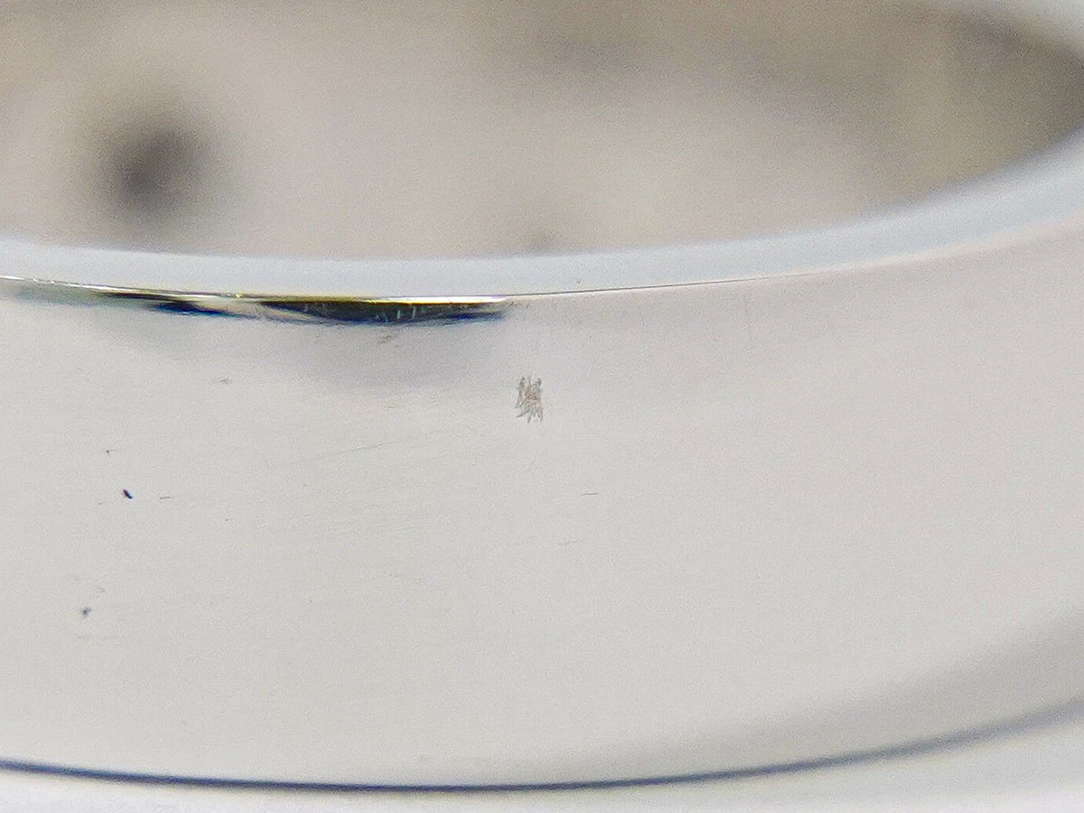 Cartier Diamond 18K White Gold Ring 52 White Anniversary Second — view 8