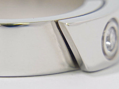 Cartier Diamond 18K White Gold Ring 52 White Anniversary Second — view 5