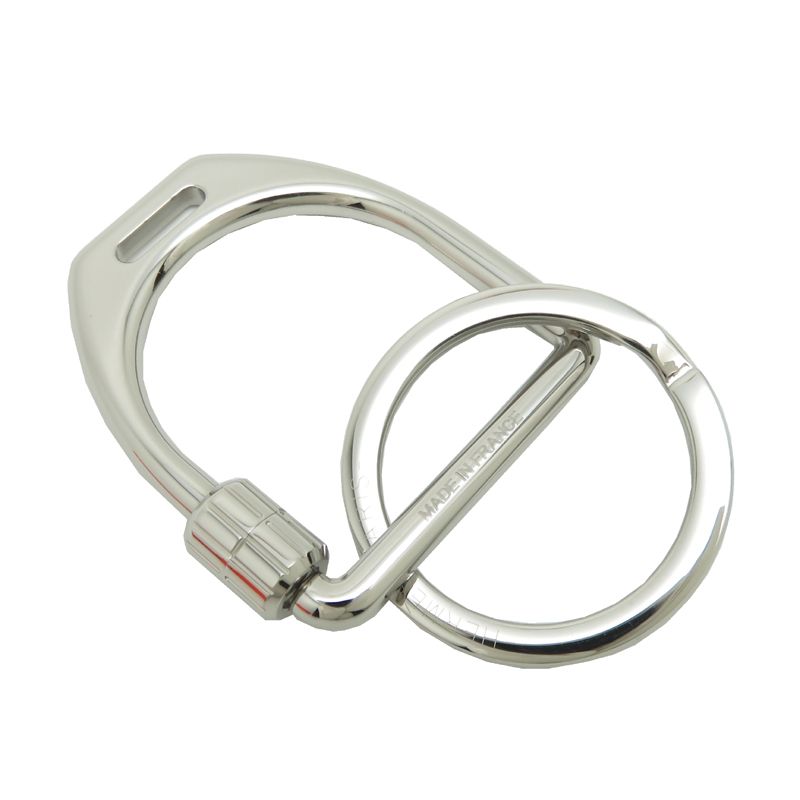 Hermes Key Holder Silver