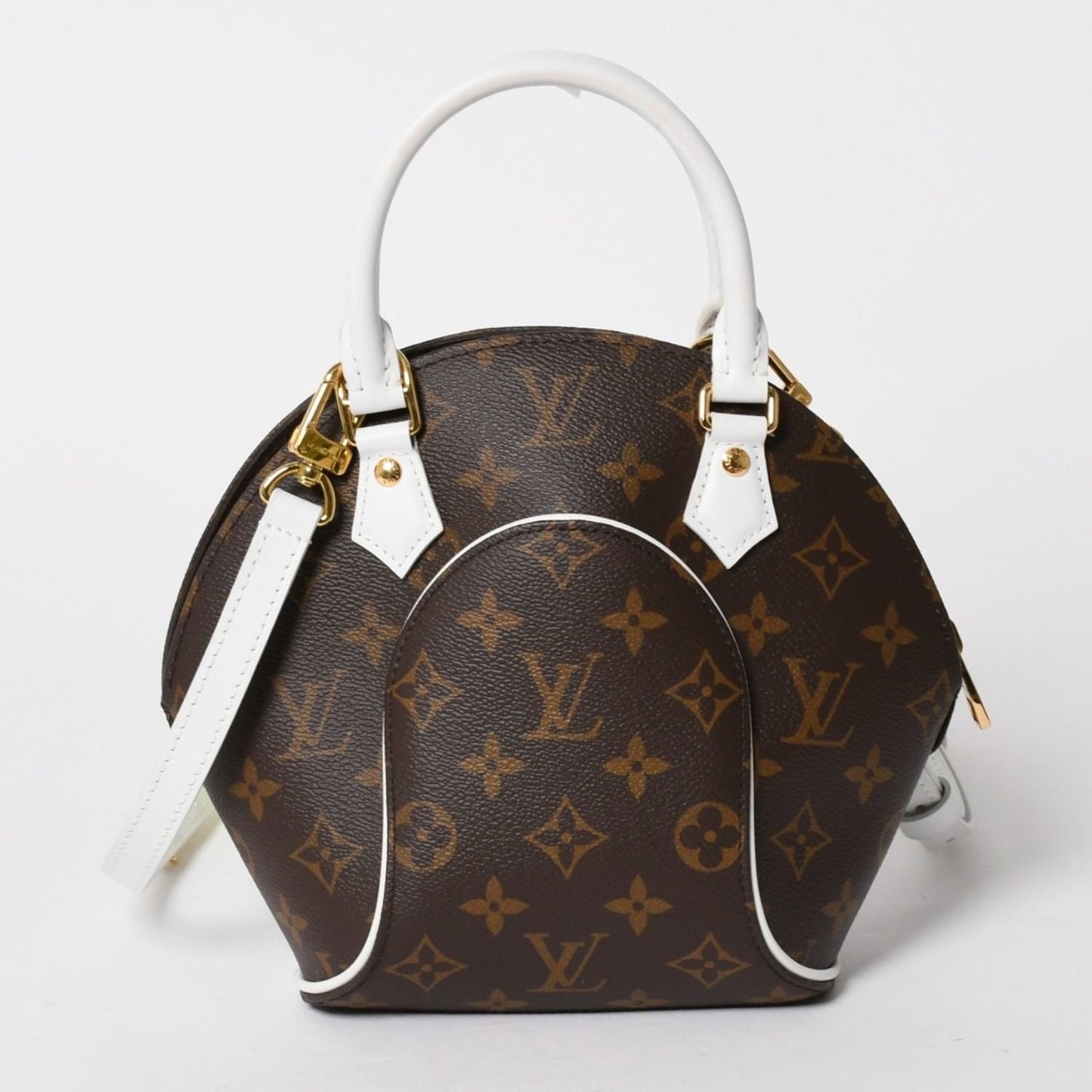 Louis Vuitton Handbag Ellipse BB Monogram Canvas Brown Gold — view 2