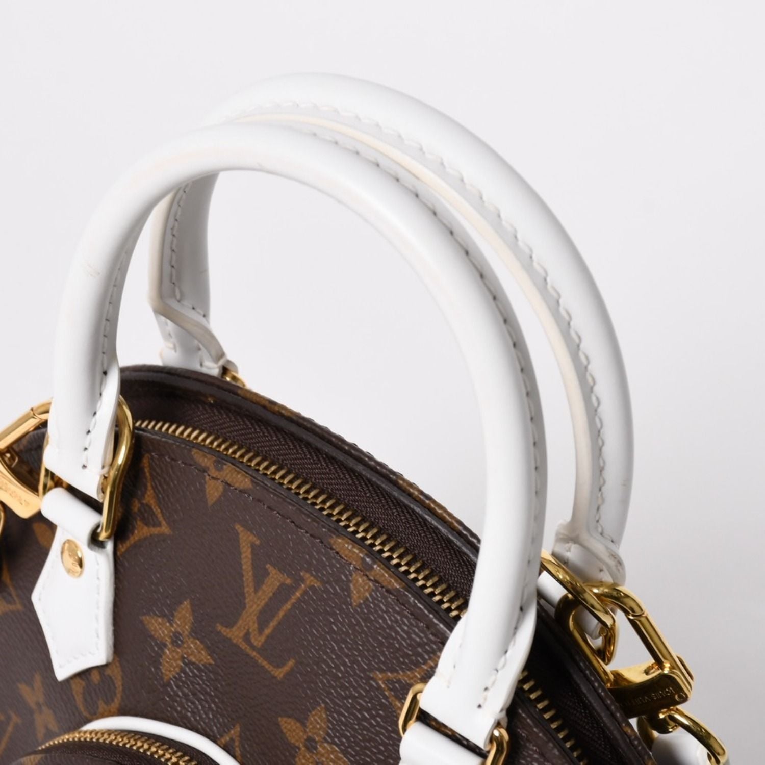 Louis Vuitton Handbag Ellipse BB Monogram Canvas Brown Gold — view 5