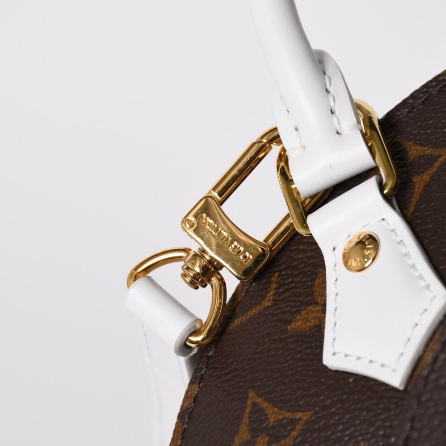 Louis Vuitton Handbag Ellipse BB Monogram Canvas Brown Gold — view 8
