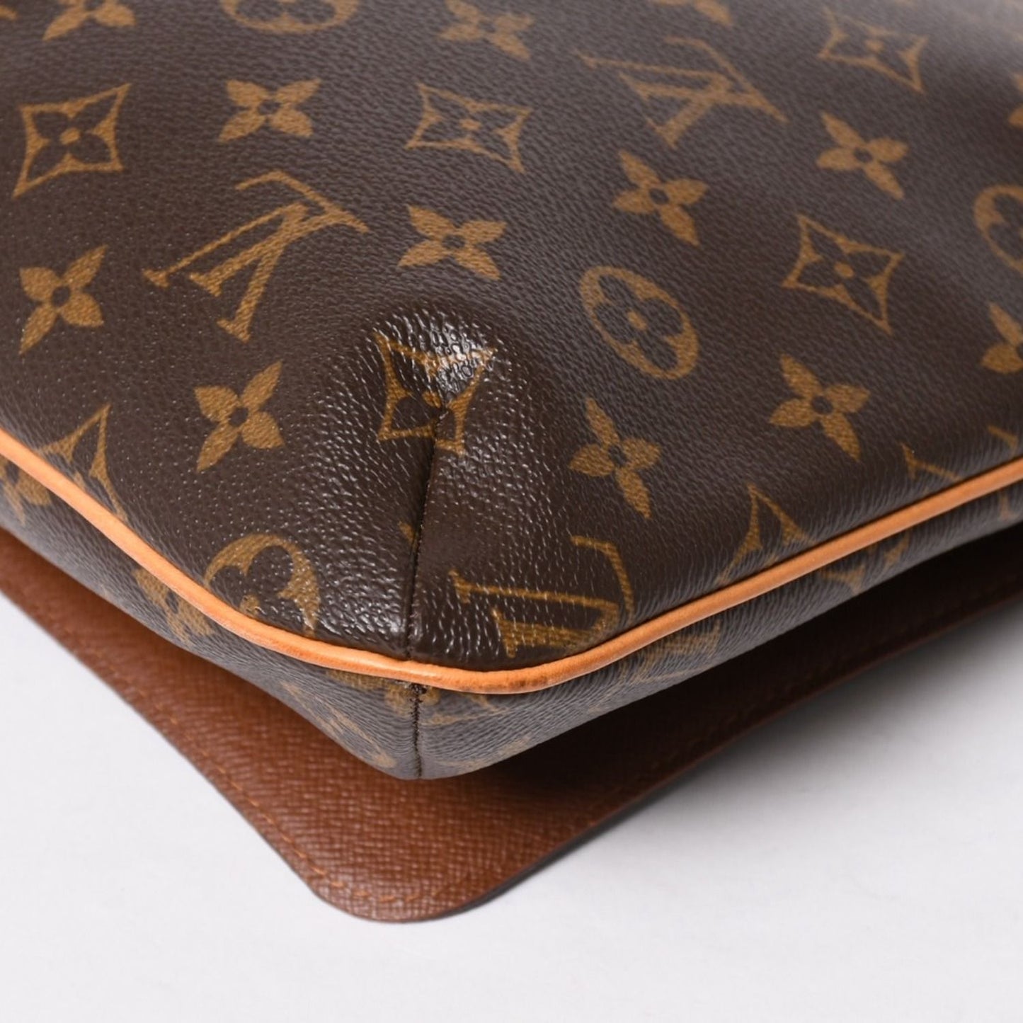 Louis Vuitton Monogram Musette Salsa Shoulder Bag Brown Vachetta Leather — view 8