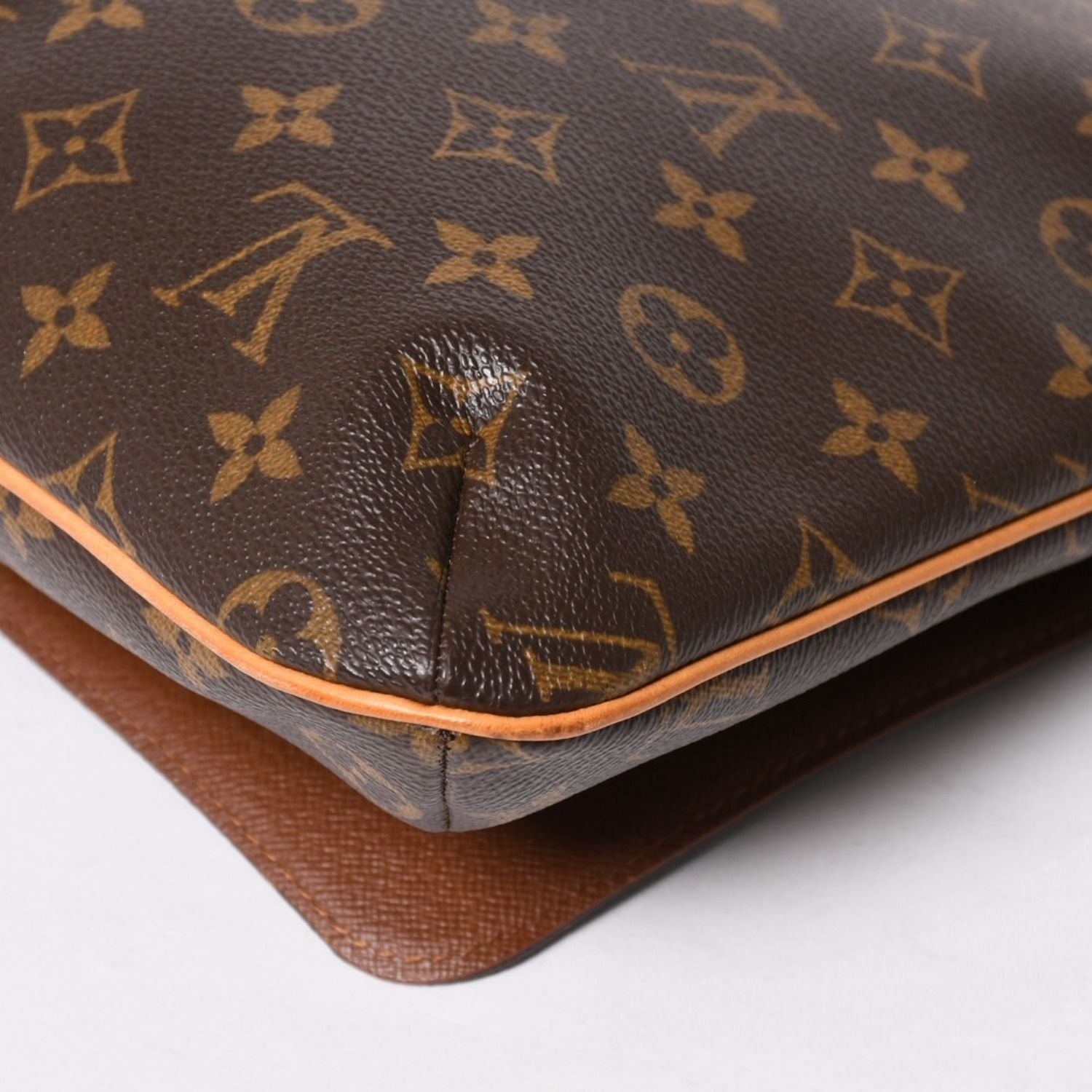 Louis Vuitton Monogram Musette Salsa Shoulder Bag Brown Vachetta Leather — view 8