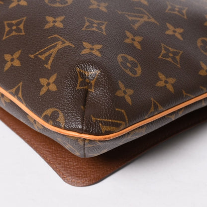 Louis Vuitton Monogram Musette Salsa Shoulder Bag Brown Vachetta Leather — view 8