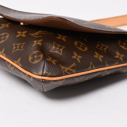 Louis Vuitton Monogram Musette Salsa Shoulder Bag Brown Vachetta Leather — view 6