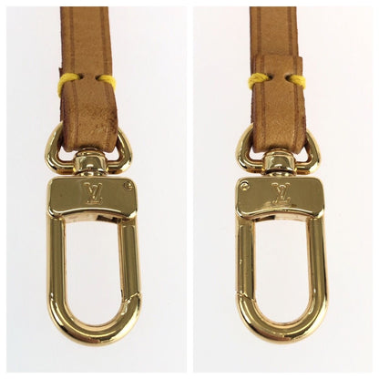 Louis Vuitton Soir Pouch Beige Leather Handle Strap — view 3
