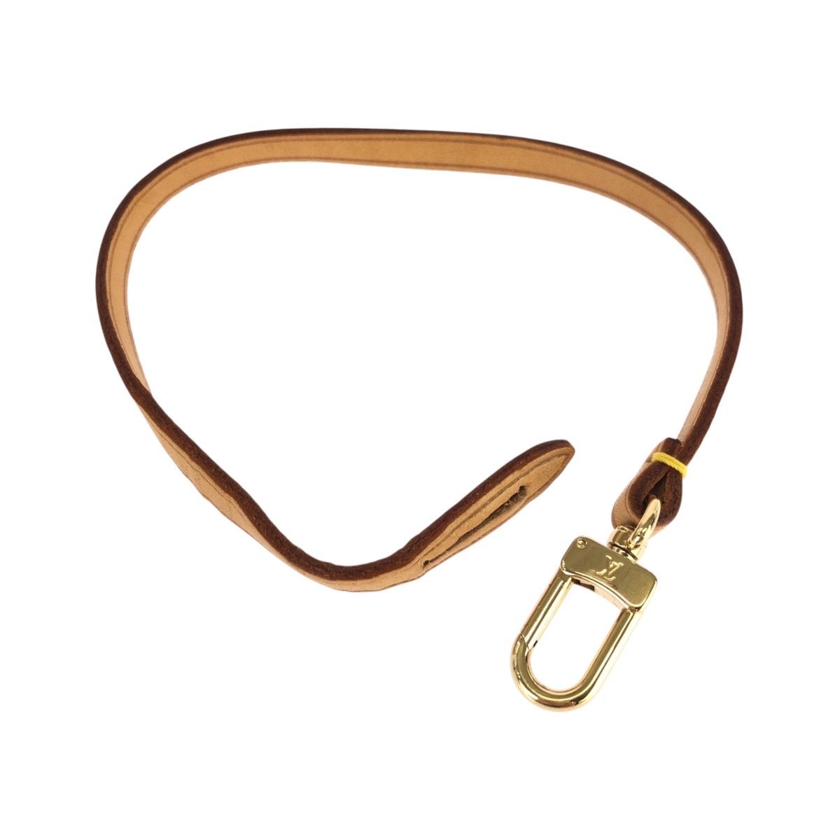 Louis Vuitton Soir Pouch Beige Leather Handle Strap — view 2