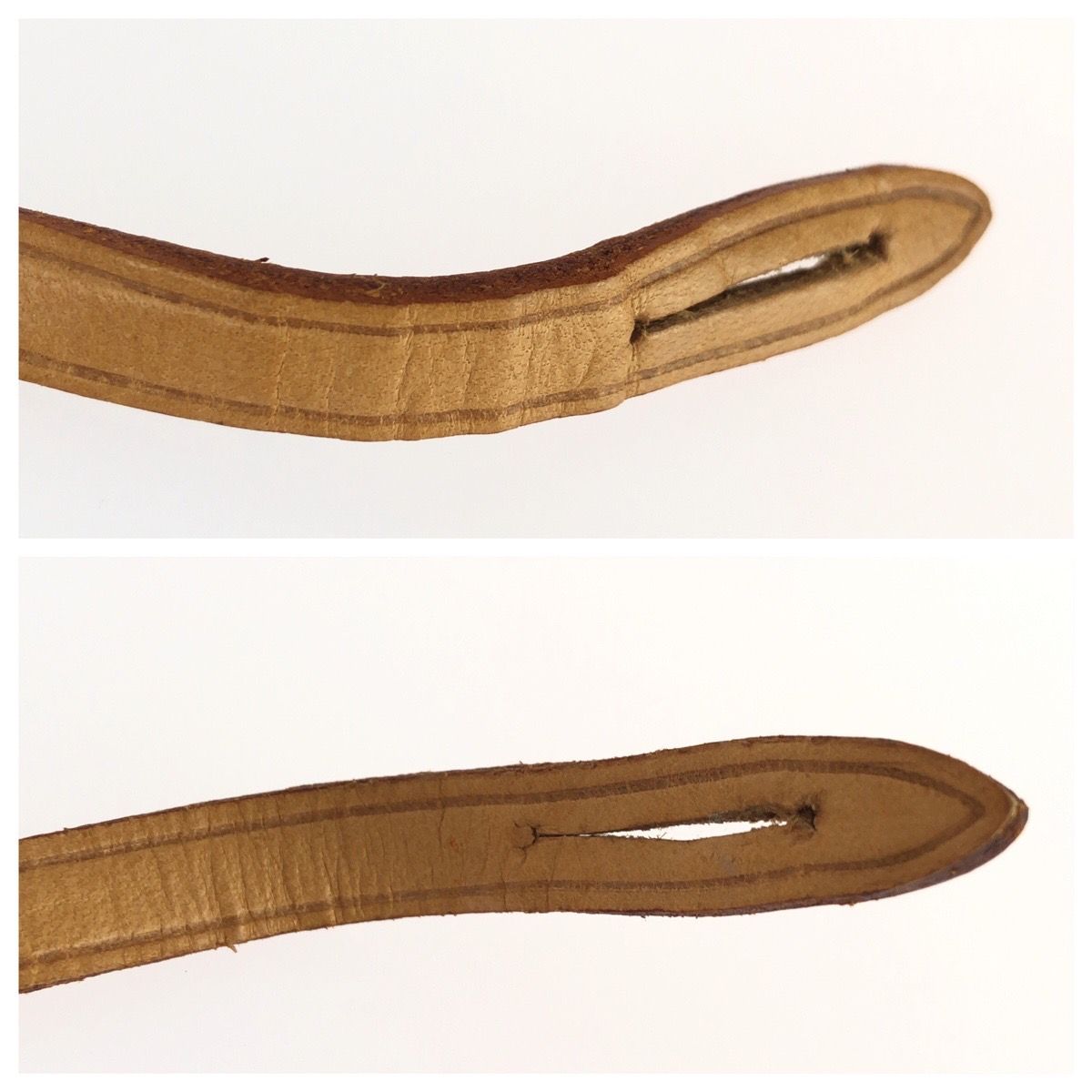 Louis Vuitton Soir Pouch Beige Leather Handle Strap — view 4